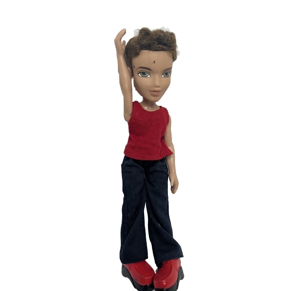 Vintage 2002 Bratz Boyz Dylan Boy Doll Kids Toy MGA Entertainment Green Eyes